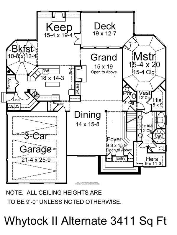 1st Floor Plan